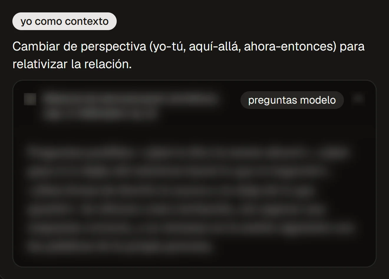 Una sugerencia citada, con su cita.